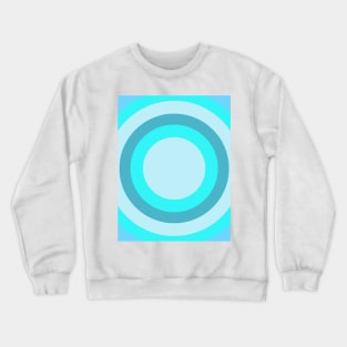 Blue Circles Crewneck Sweatshirt